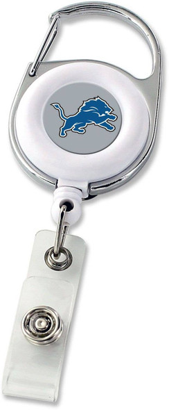 NFL Detroit Lions Deluxe Clip Badge Reel
