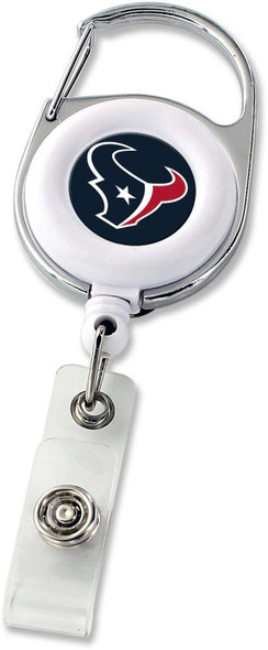 NFL Houston Texans Deluxe Clip Badge Reel