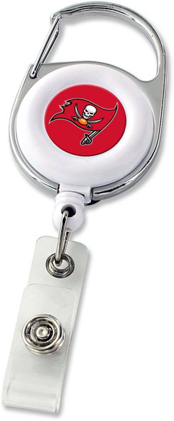 NFL Tampa Bay Buccaneers Deluxe Clip Badge Reel