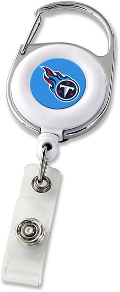 NFL Tennessee Titans Deluxe Clip Badge Reel