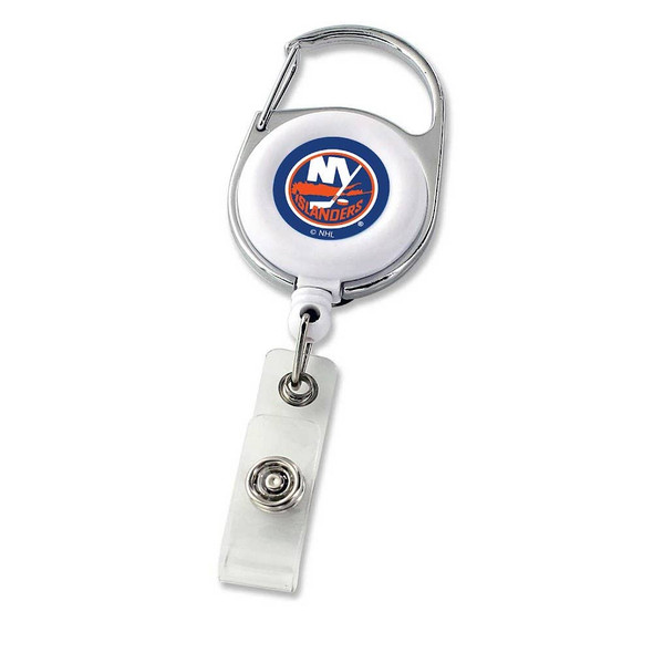 NHL New York Islanders Deluxe Clip Badge Reel