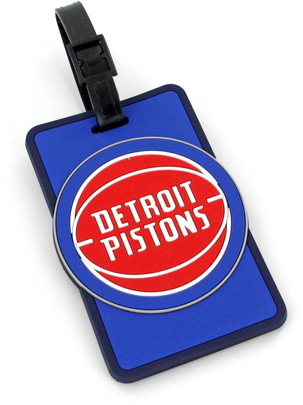 NBA Detroit Pistons Soft Luggage Tag