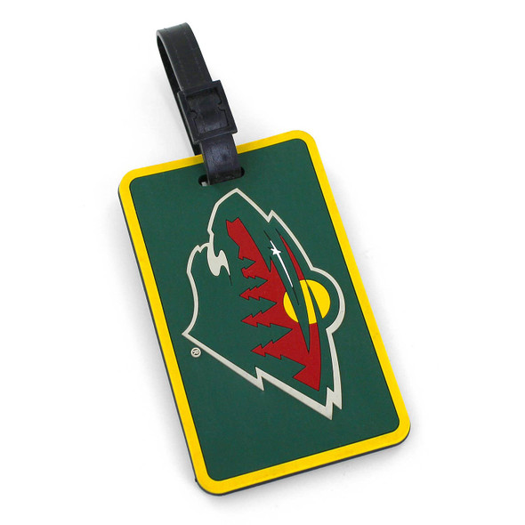 NHL Minnesota Wild Soft Luggage Tag