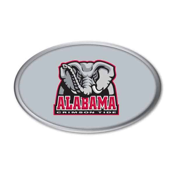 Alabama Crimson Tide Color Auto Emblem
