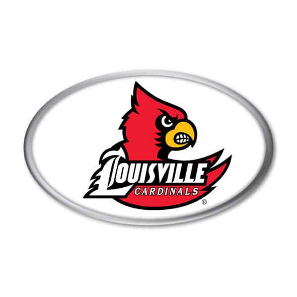Louisville Cardinals Color Auto Emblem