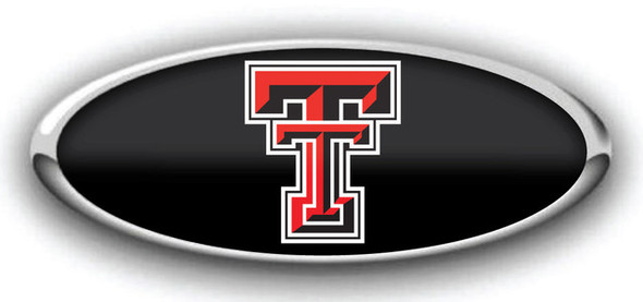 Texas Tech Red Raiders Color Auto Emblem