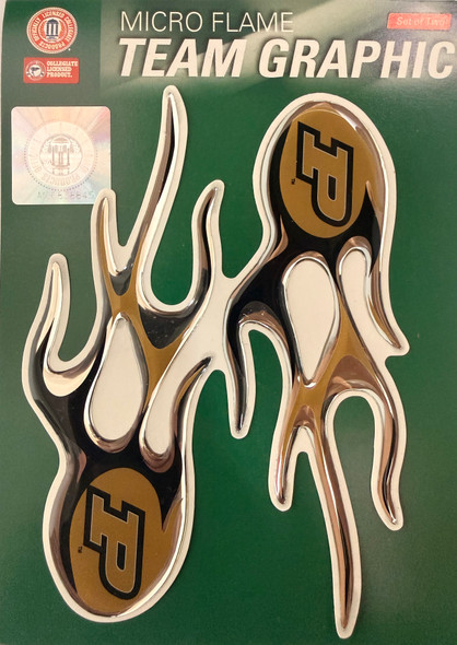Purdue Boilermakers Micro Flame Auto Emblem