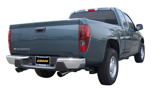 Gibson Cat-Back Performance Exhaust 2004–2012 Chevy Colorado / GMC Canyon 2.8L / 2.9L / 3.5L / 3.7L – Dual Split Aluminized – 5506