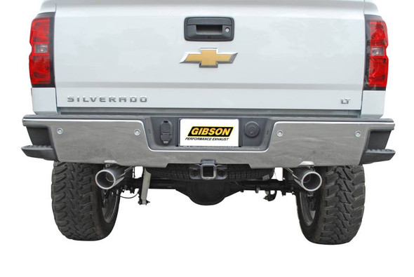 Gibson Cat-Back Performance Exhaust 2014–2018 Chevy Silverado 1500 / GMC Sierra 1500 5.3L – Dual Split Aluminized – 5661
