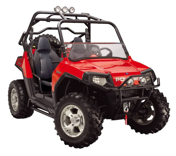 Gibson Exhaust 2008–2014 Polaris Ranger RZR 800 / 800S UTV Performance Exhaust System – Single Stainless – 98001