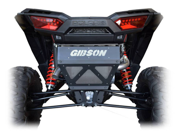 Gibson Exhaust 2018–2021 Polaris RZR XP1000 Non-Turbo UTV Performance Exhaust System – Single Black Ceramic – 98040