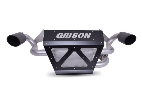 Gibson Exhaust 2019–2021 Polaris RZR XP1000 Non-Turbo UTV Performance Exhaust System – Dual Black Ceramic – 98042