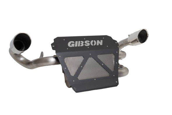 Gibson Exhaust 2020–2026 Polaris RZR Pro XP & Turbo R UTV Performance Exhaust – Dual Stainless – 98049
