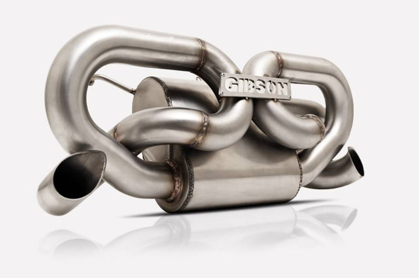 Gibson Exhaust 2016–2021 Polaris RZR Turbo UTV Performance Exhaust System – 304 Stainless Steel – 98052