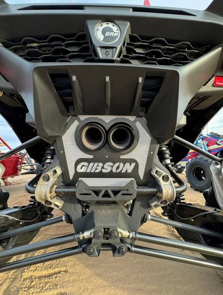 Gibson Exhaust 2025–2026 Can-Am Maverick R 4-Seat UTV Performance Exhaust – Black Ceramic Dual Tip – 98061