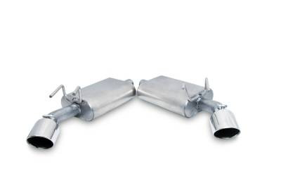 Gibson Exhaust 2010–2015 Chevy Camaro 3.6L Axle-Back Performance Exhaust, Stainless – 620001