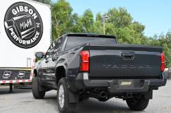 Gibson Cat-Back Performance Exhaust for 2024–2026 Toyota Tacoma 2.4L – Single Black – 618821B