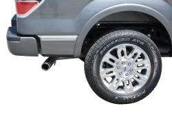 Gibson Cat-Back Performance Exhaust for 2011–2014 Ford F-150 3.5L EcoBoost – Single Black – 619633B