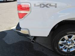 Gibson Cat-Back Exhaust for 2011–2014 Ford F-150 3.7L / 5.0L / 6.2L – Single Black (619634B)