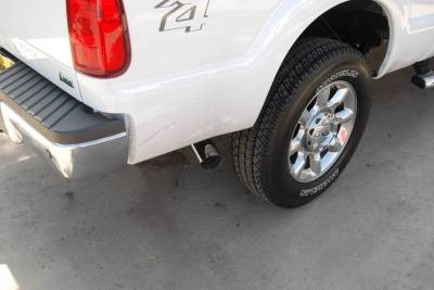 Gibson Cat-Back Exhaust for 2011–2016 Ford F-250 / F-350 Super Duty 6.2L – Single Black (619657B)