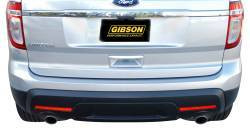 Gibson Axle-Back Performance Exhaust for 2011–2019 Ford Explorer 3.5L & 2011–2015 Ford Explorer 2.0L – Dual Black (619693B)