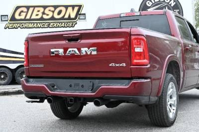 Gibson Cat-Back Performance Exhaust for 2025 Ram 1500 3.6L Non-Turbo – Dual Split Black (66572B)