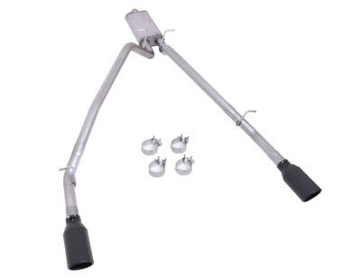 Gibson Cat-Back Performance Exhaust 2025–2026 Ram 1500 3.0L I6 DOHC – Dual Split Black – 66573B