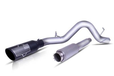 Gibson Cat-Back Performance Exhaust 2015–2020 Ford F-150 2.7L / 3.5L / 5.0L Patriot Series - Single Stainless - 70-0010