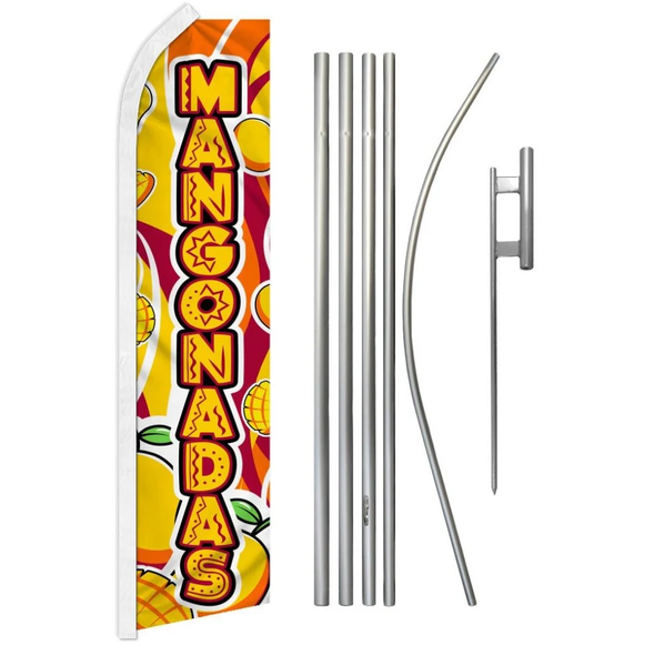 Mangonadas Super Flag & Pole Kit