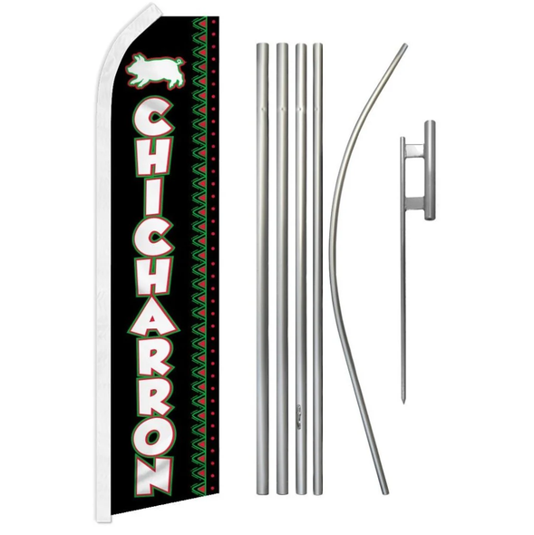 Chicharron Super Flag & Pole Kit