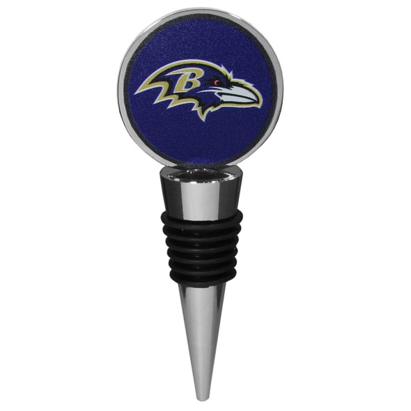 Baltimore Ravens Logo Wine Stopper