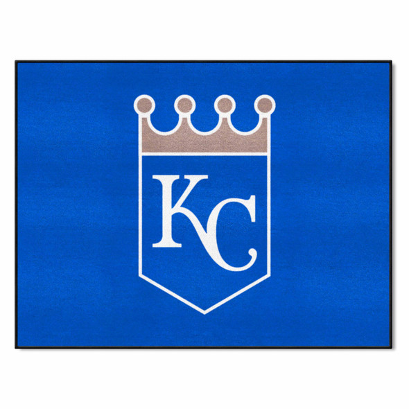 Kansas City Royals All-Star Rug - 34 in. x 42.5 in. KC Crest Primary Logo