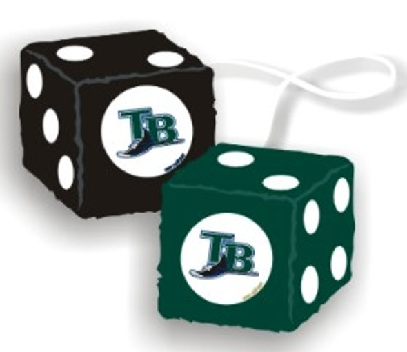 Tampa Bay Rays Fuzzy Dice