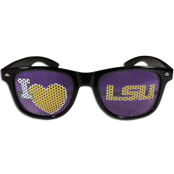 LSU Tigers I Heart Game Day Shades