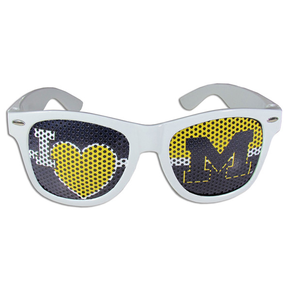 Michigan Wolverines I Heart Game Day Shades