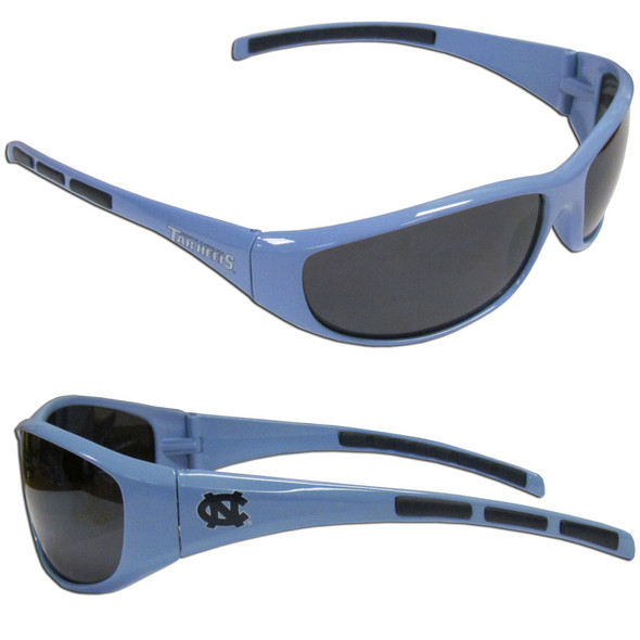 N. Carolina Tar Heels Wrap Sunglasses