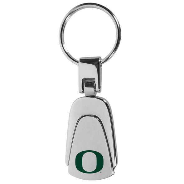 Oregon Ducks Steel Teardop Key Chain