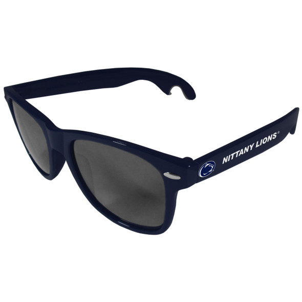 Penn State Nittany Lions Beachfarer Bottle Opener Sunglasses, Dark Blue