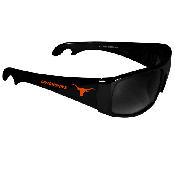 Texas Longhorns Wrap Bottle Opener Sunglasses Texas Longhorns Wrap Bottle Opener Sunglasses