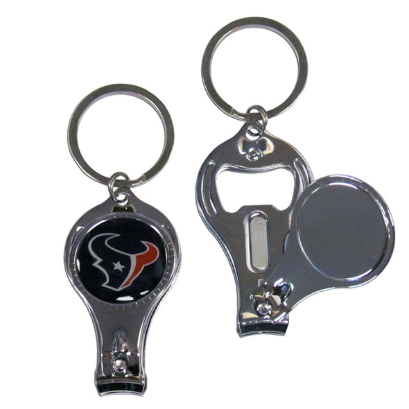 Houston Texans Nail Care/Bottle Opener Key Chain