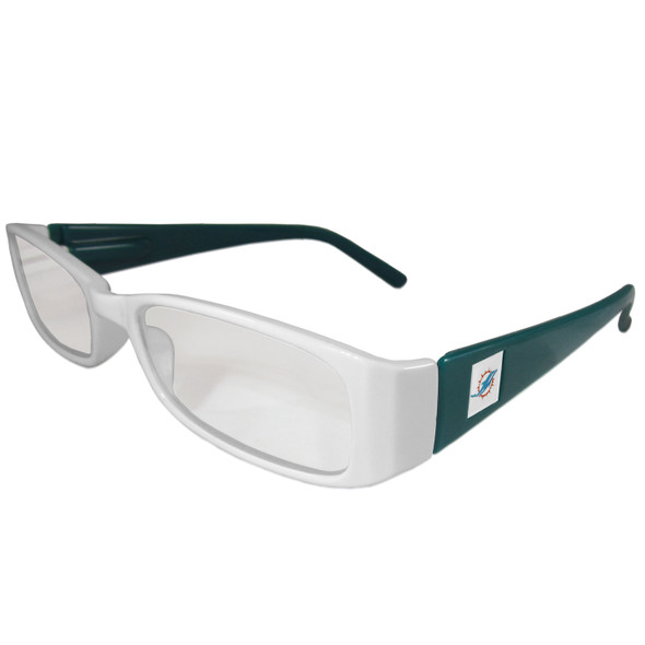 Miami Dolphins Reading Glasses +2.00