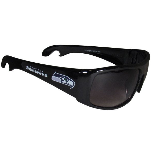 Seattle Seahawks Wrap Bottle Opener Sunglasses