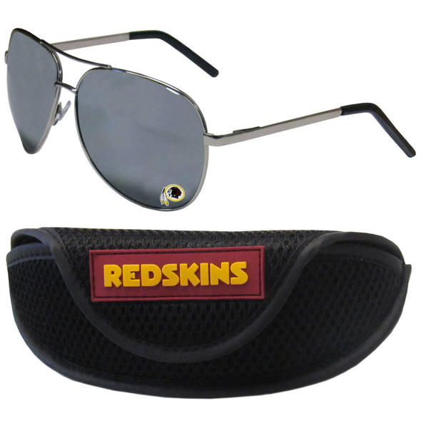 Washington Commanders Aviator Sunglasses and Sports Case
