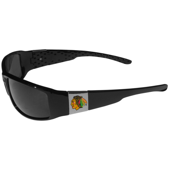 Chicago Blackhawks® Chrome Wrap Sunglasses Chicago Blackhawks® Chrome Wrap Sunglasses