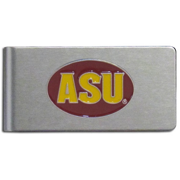 Arizona St. Sun Devils Brushed Metal Money Clip