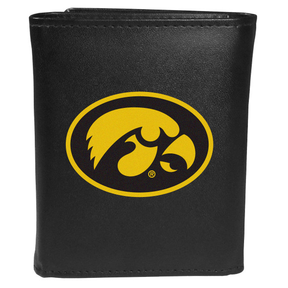 Iowa Hawkeyes Tri-fold Wallet Large Logo