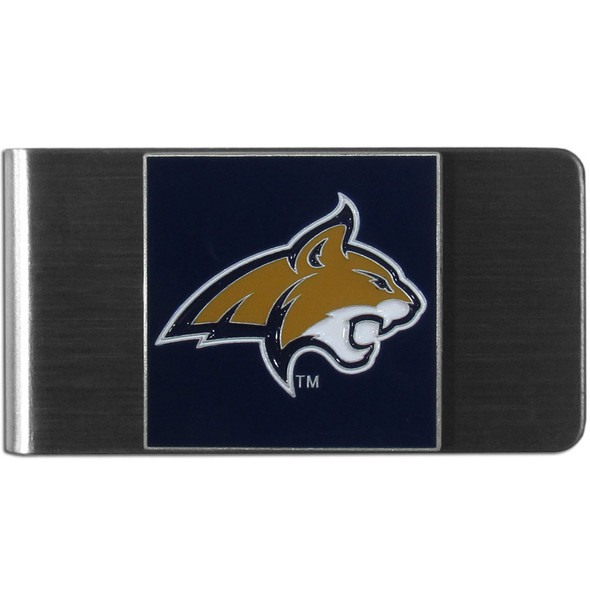 Montana St. Bobcats Steel Money Clip