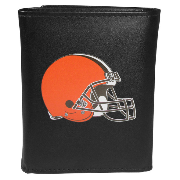 Cleveland Browns Tri-fold Wallet Large Logo
