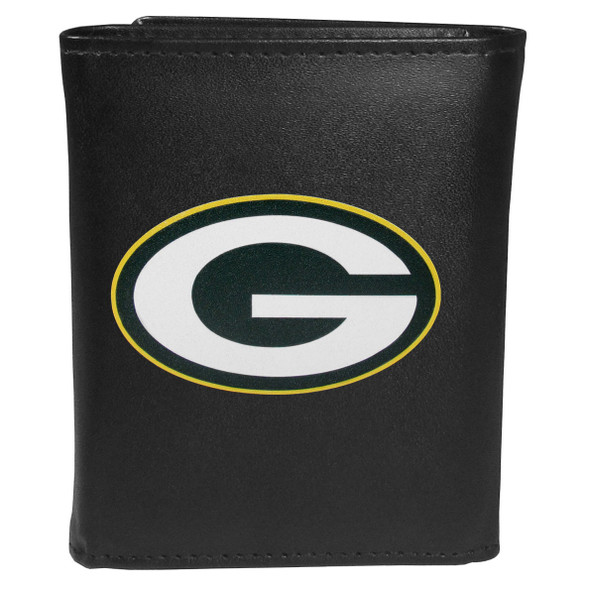 Green Bay Packers Tri-fold Wallet Large Logo Green Bay Packers Tri-fold Wallet Large Logo