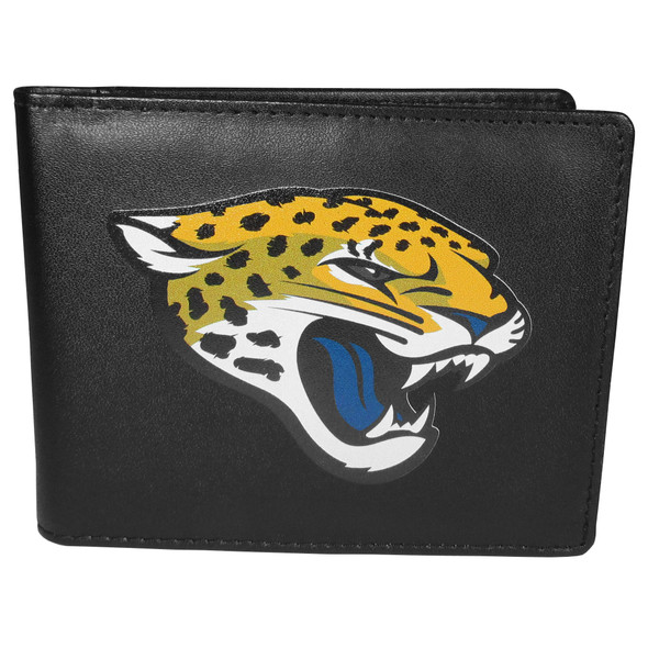 Jacksonville Jaguars Bi-fold Wallet Large Logo Jacksonville Jaguars Bi-fold Wallet Large Logo